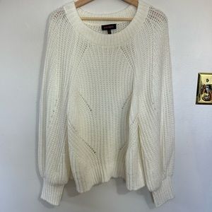 Express ballon Sleeve Knit Sweater
